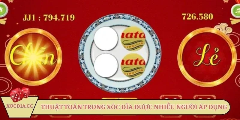 Các thuật toán trong xóc đĩa được nhiều người áp dụng